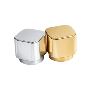 Kare Gold Parfüm Şişesi Kapağı