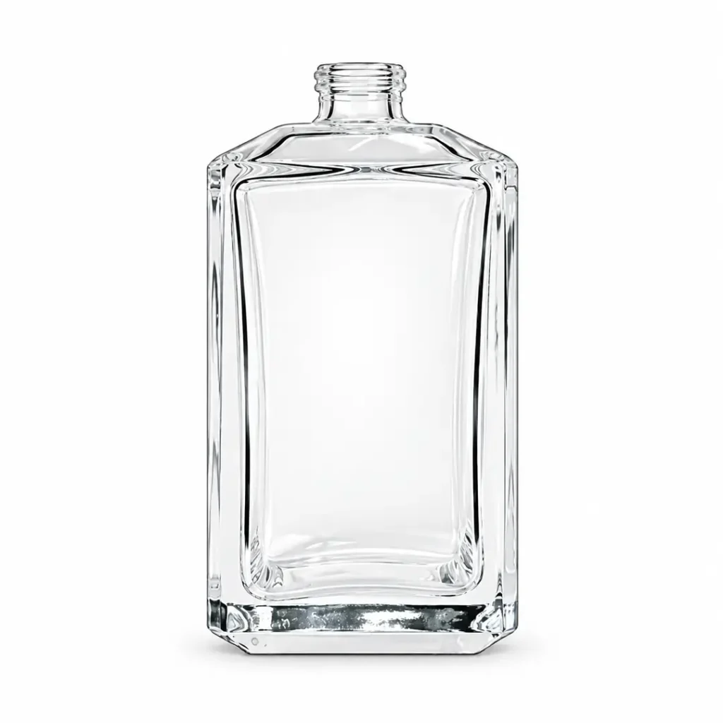 Küp 100 ml Boş Cam Parfüm Şişesi