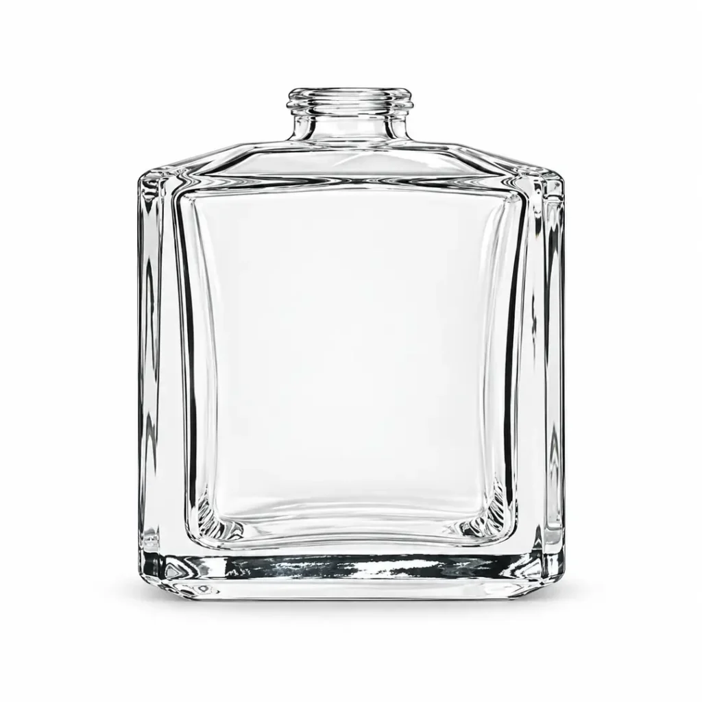 Küp 50 ml Boş Cam Parfüm Şişesi