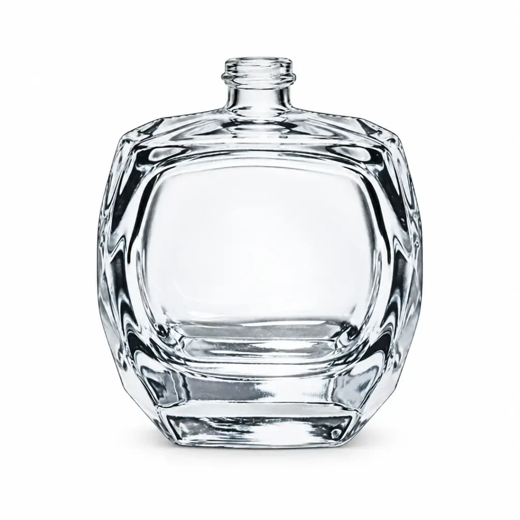 Rübik 50 ml Boş Cam Parfüm Şişesi